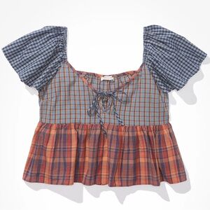 AE V Neck babydoll top